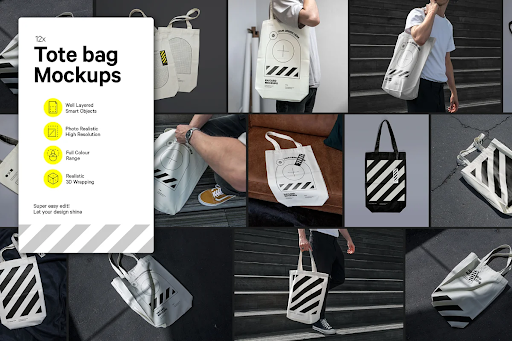CreativeMarket - 12x Tote Bag Mockup Bundle 6350399 1 CreativeMarket - 12x Tote Bag Mockup Bundle 6350399
