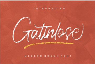 CM - Gatinlose Modern Brush Font 6472521 1 CM - Gatinlose Modern Brush Font 6472521
