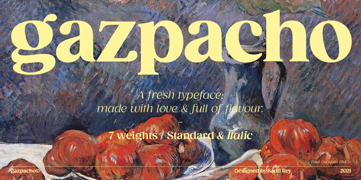 Gazpacho Font Family 1 Gazpacho Font Family