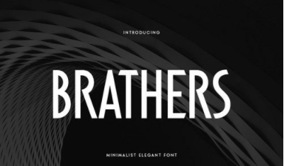 BRATHERS - Minimalist Elegant Font 1 BRATHERS - Minimalist Elegant Font