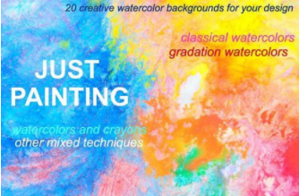 20 Abstract Watercolor Backgrounds 1 20 Abstract Watercolor Backgrounds