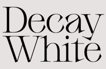 Decay White Font 1 Decay White Font
