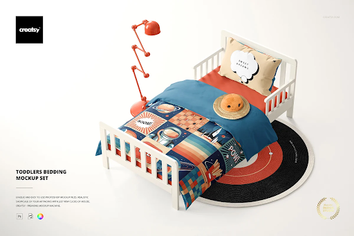 CreativeMarket - Toddlers Bedding Mockup Set 6423403 1 CreativeMarket - Toddlers Bedding Mockup Set 6423403