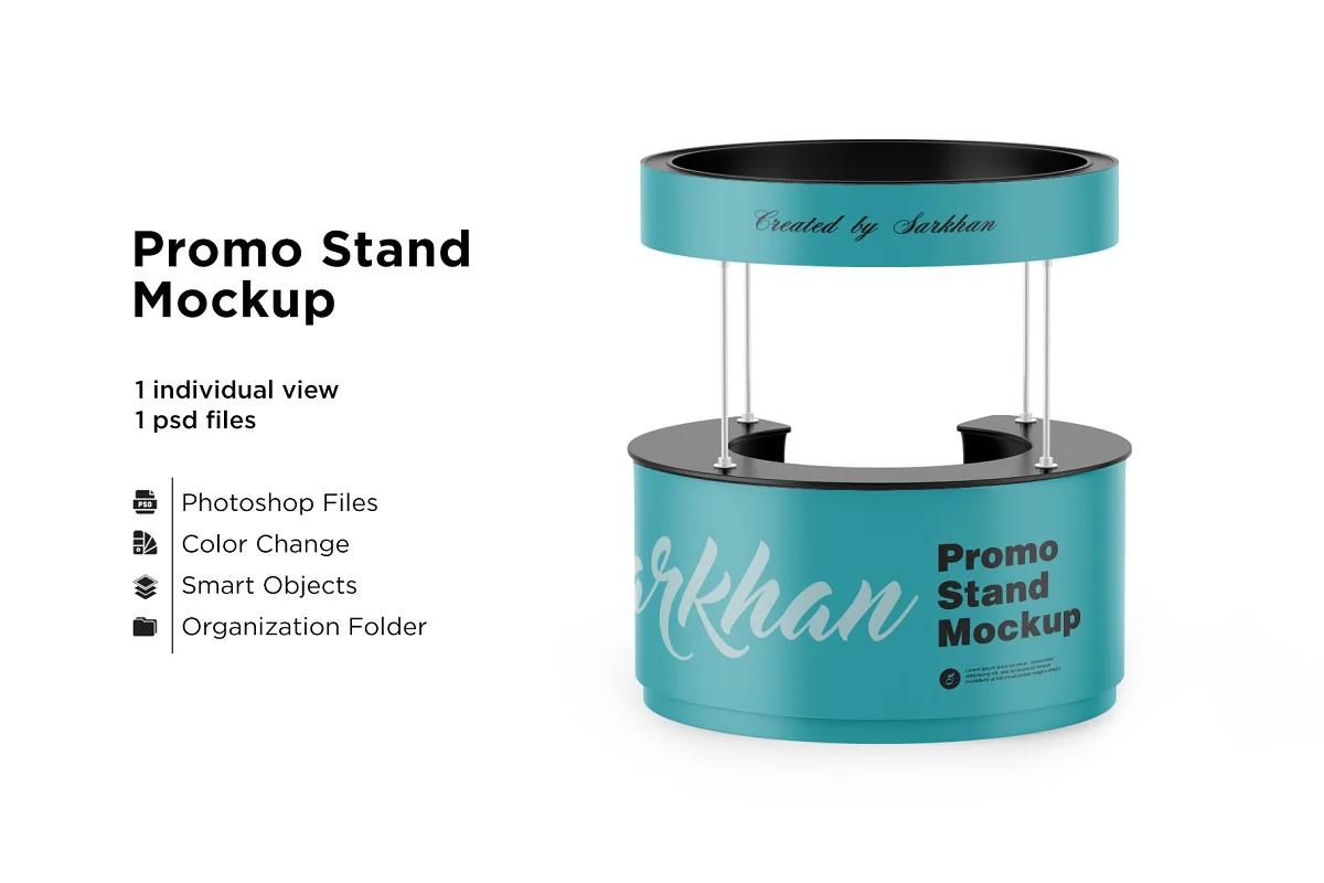 CreativeMarket - Promo Stand Mockup 5670187 1 CreativeMarket - Promo Stand Mockup 5670187