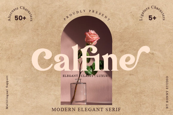 Calfine Font 1 Calfine Font