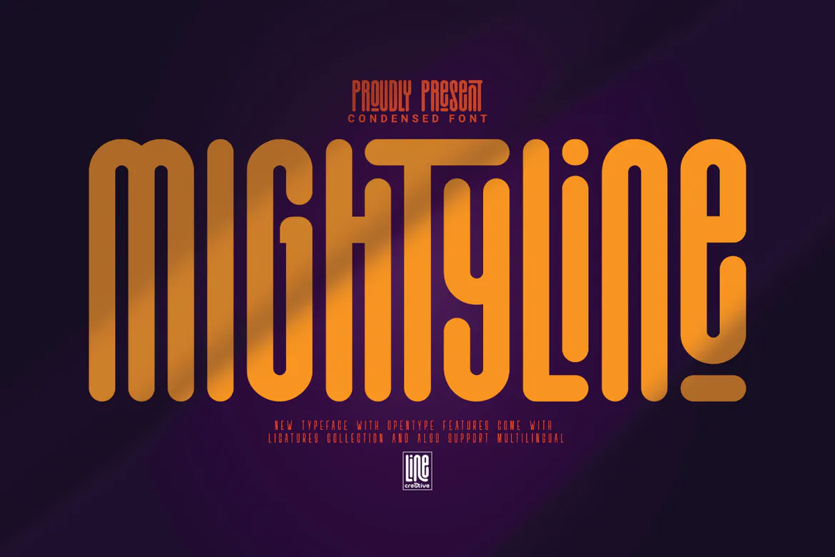 Mightyline Font 1 Mightyline