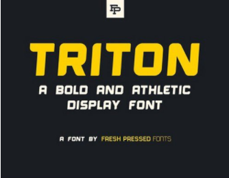 Triton Display Font 1 Triton Display Font