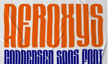 Aeroxys Condensed Display Sans Font 1 Aeroxys Condensed Display Sans Font