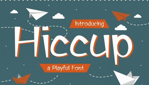 Hiccup – Adorable Playful Font 1 Hiccup – Adorable Playful Font
