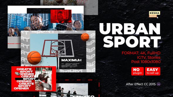 Videohive Urban Sport template 31282878