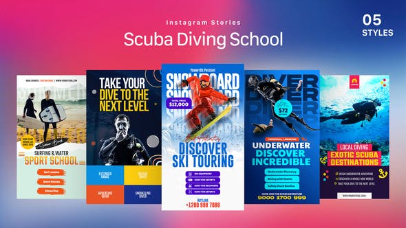 Videohive Scuba Diving School Instagram Stories 33753896 1 Videohive Scuba Diving School Instagram Stories 33753896