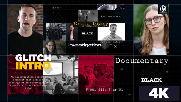 Videohive Glitch Intro - Crime Diary 33865855 1 Videohive Glitch Intro - Crime Diary 33865855