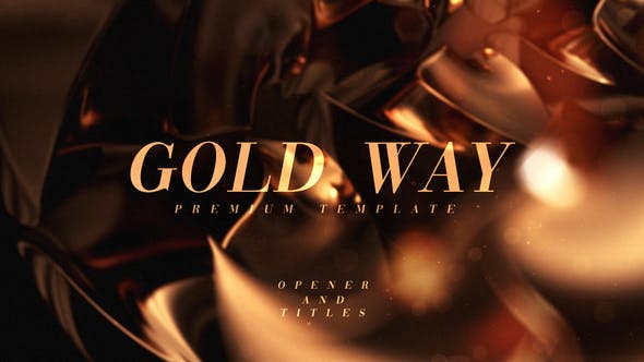 Videohive Gold Way 33907333 1 Videohive Gold Way 33907333