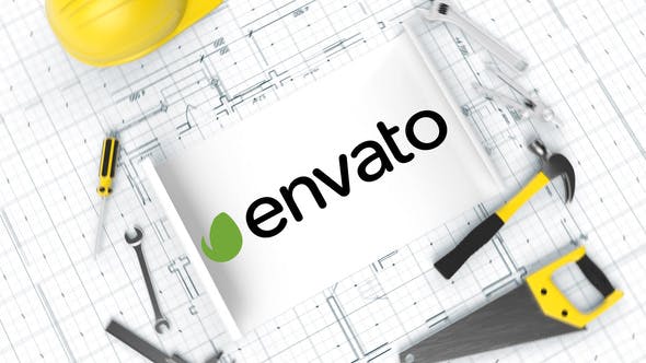 Videohive Construction Blueprint Logo 33872725 1 Videohive Construction Blueprint Logo 33872725