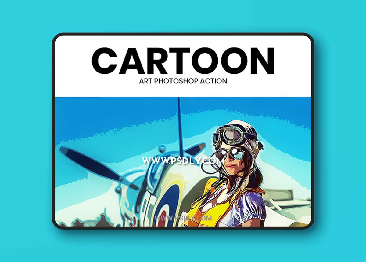GraphicRiver - Cartoon Art Photoshop Action 23107468 1 GraphicRiver - Cartoon Art Photoshop Action 23107468