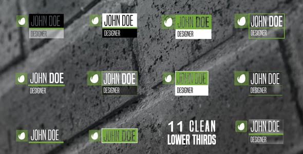 Videohive 11 Clean Lower Thirds 13704734 1 Videohive 11 Clean Lower Thirds 13704734