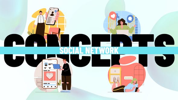 Videohive Social network - Scene Situation 34402213 1 Videohive Social network - Scene Situation 34402213