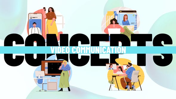 Videohive Video communication - Scene Situation 34402222 1 Videohive Video communication - Scene Situation 34402222