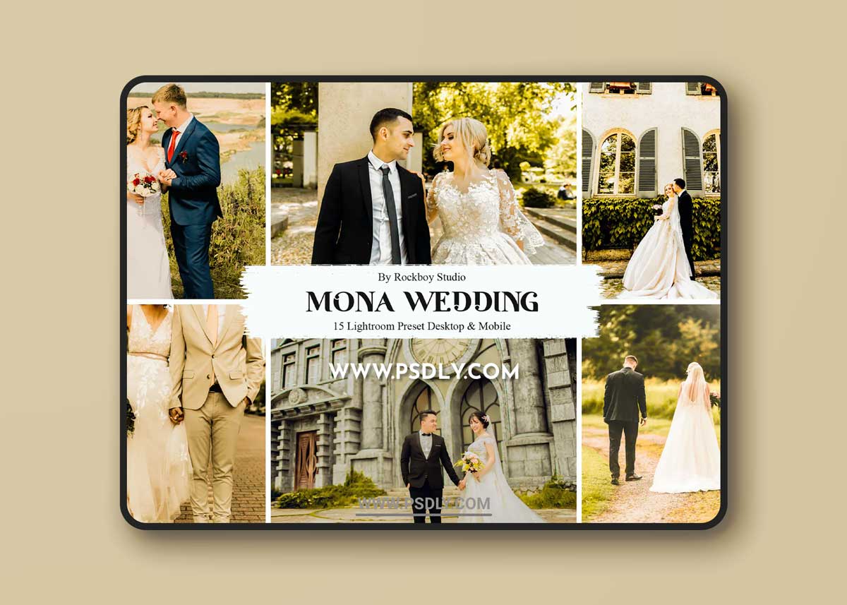 15 Mona Wedding Lightroom Presets 1 15 Mona Wedding Lightroom Presets