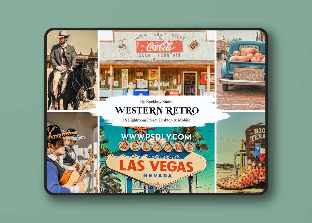 15 Western Retro Lightroom Presets 1 15 Western Retro Lightroom Presets