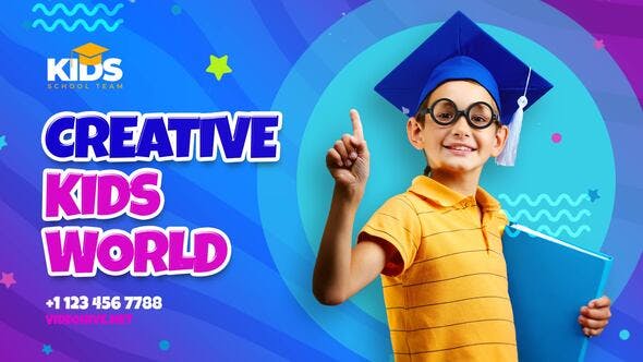Videohive Creative Kids School Intro 34053110 1 Videohive Creative Kids School Intro 34053110