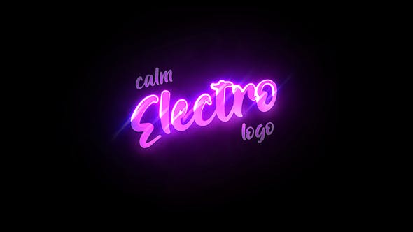 Videohive Calm Electro Logo 34389459 1 Videohive Calm Electro Logo 34389459