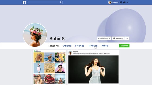 Videohive Facebook Profile Presentation 25641814 1 Videohive Facebook Profile Presentation 25641814