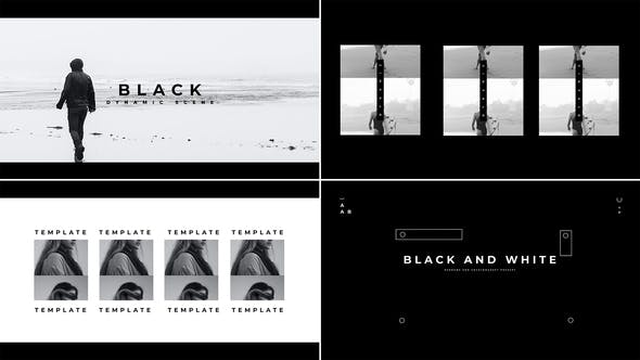 Videohive Black White Intro Show 33951185 1 Videohive Black White Intro Show 33951185