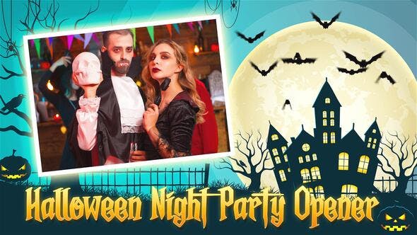 Videohive Halloween Night Party Opener 34044276 1 Videohive Halloween Night Party Opener 34044276