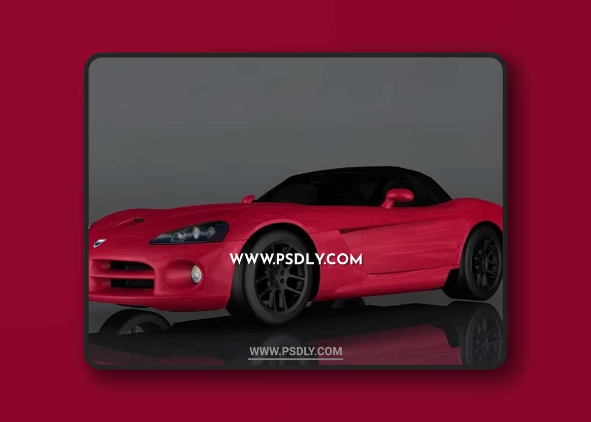 2003 Dodge Viper SRT 3d model Model o175657 1 2003 Dodge Viper SRT 3d model Model o175657