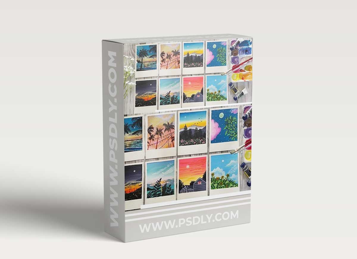 30 Day Gouache Challenge - A Way to Develop Your Gouache Skills and Develop A Daily Habit 1 30 Day Gouache Challenge - A Way to Develop Your Gouache Skills and Develop A Daily Habit