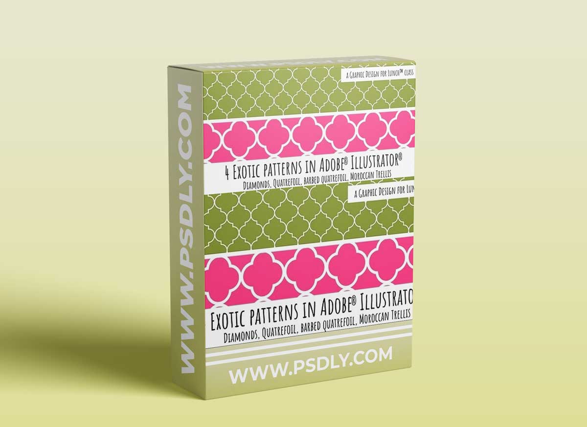 4 Exotic Patterns in Adobe Illustrator - A Graphic Design for Lunch™ Class 1 4 Exotic Patterns in Adobe Illustrator - A Graphic Design for Lunch™ Class
