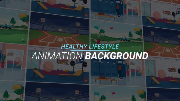 Videohive Healthy lifestyle - Animation background 34221839 1 Videohive Healthy lifestyle - Animation background 34221839