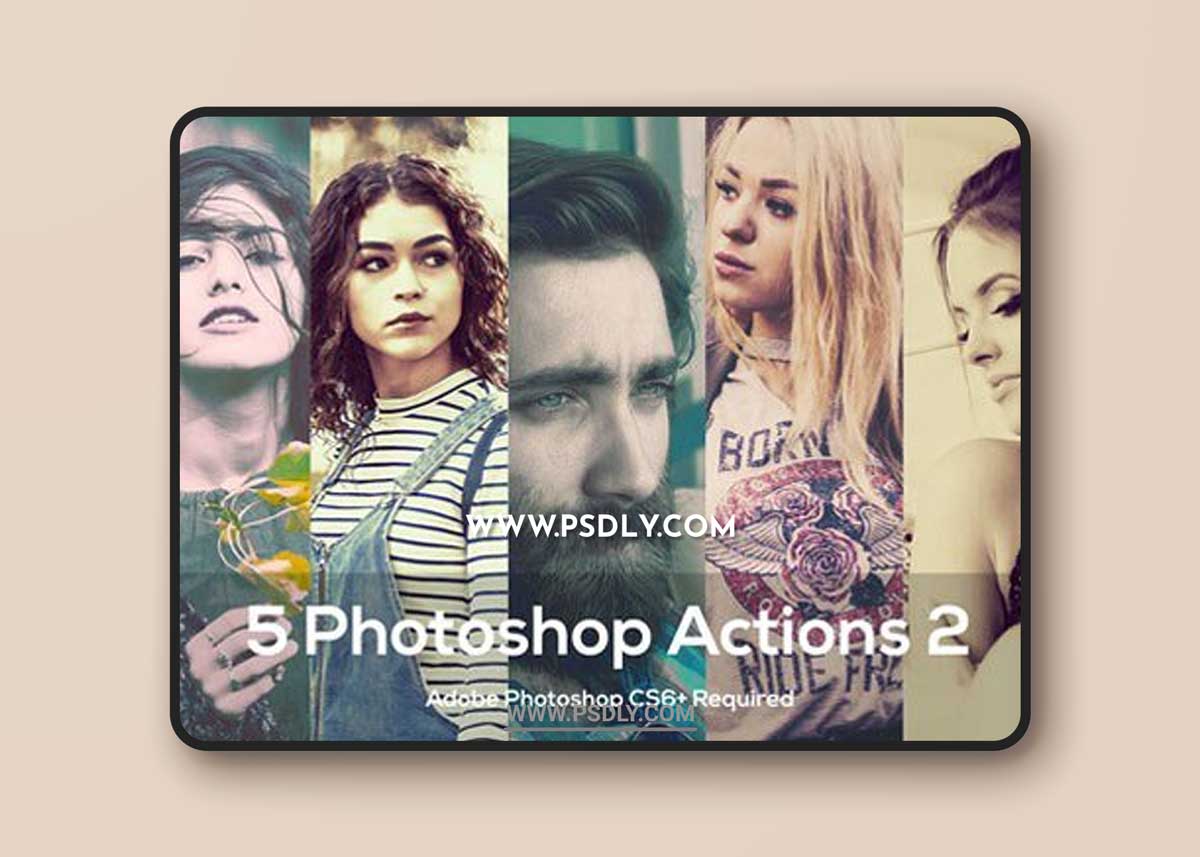 5 Photoshop Actions 2 1 5 Photoshop Actions 2