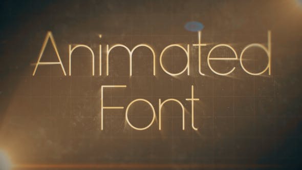 Videohive Clean Animated Font 14908710 1 Videohive Clean Animated Font 14908710