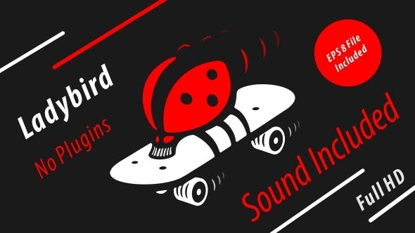 Videohive Ladybird Cartoon Intro 11643846 1 Videohive Ladybird Cartoon Intro 11643846