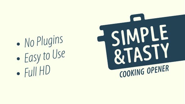 Videohive Simple and Delicious Cooking Opener 15328282 1 Videohive Simple and Delicious Cooking Opener 15328282