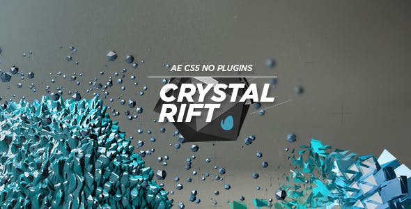 Videohive Crystal Rift Logo 10420214 1 Videohive Crystal Rift Logo 10420214
