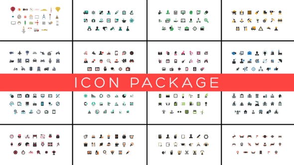 Videohive Icon Package 19803432 1 Videohive Icon Package 19803432