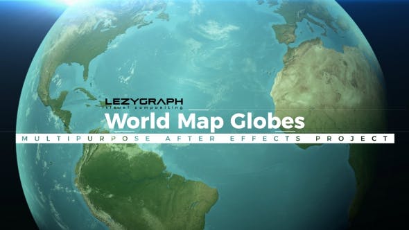 Videohive World Map Globes 20709289 1 Videohive World Map Globes 20709289