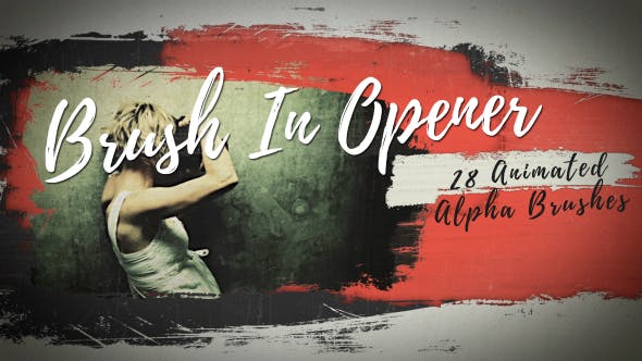 Videohive Brush In Opener 18627110 1 Videohive Brush In Opener 18627110