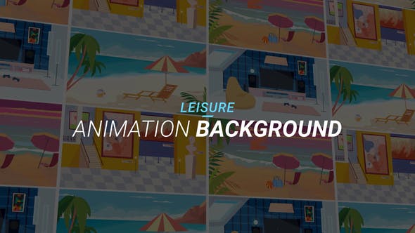 Videohive Leisure - Animation background 34060944 1 Videohive Leisure - Animation background 34060944