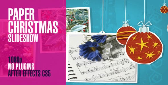 Videohive Paper Christmas Slideshow Pan 3426857 1 Videohive Paper Christmas Slideshow Pan 3426857