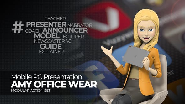 Videohive Presentation Mobile PC Amy Office Wear 26830490 1 Videohive Presentation Mobile PC Amy Office Wear 26830490
