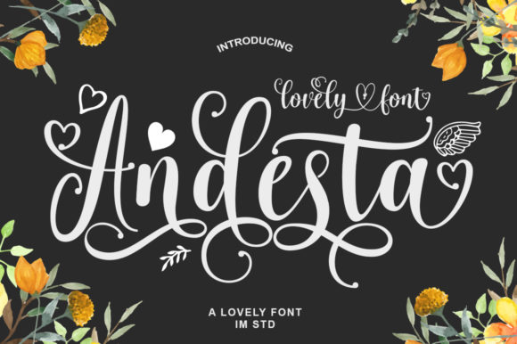 Andesta Font 1 Andesta Font