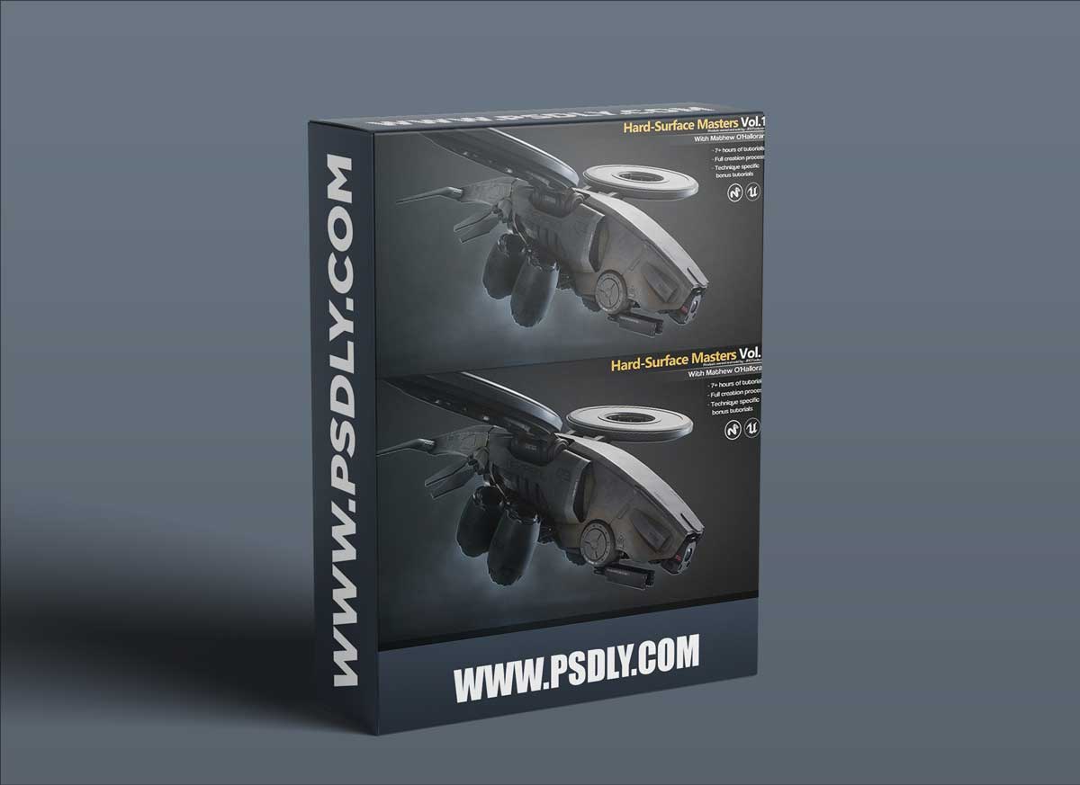 Artstation – Hard-Surface Masters Vol 1 with Mathew O´Halloran 1 Artstation – Hard-Surface Masters Vol 1 with Mathew O´Halloran