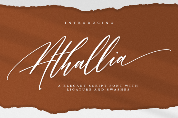 Athallia Font 1 Athallia Font