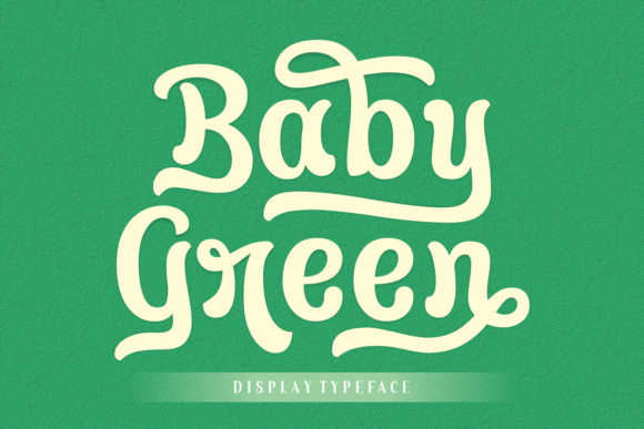 Baby Green Font 1 Baby Green Font