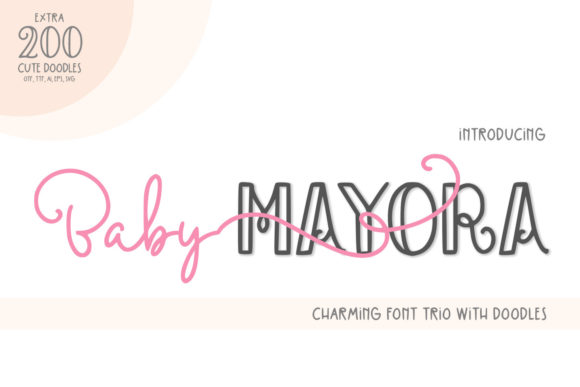 Baby Mayora Font 1 Baby Mayora Font
