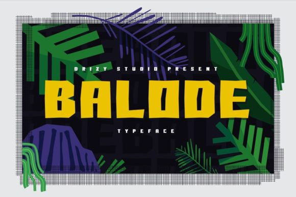 Balode Font 1 Balode Font